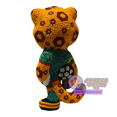 Mascota Copa Mundial 2026  en Arte Huichol
