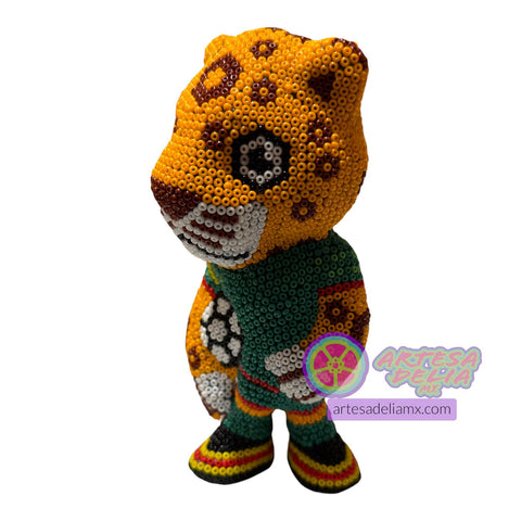 Mascota Copa Mundial 2026  en Arte Huichol