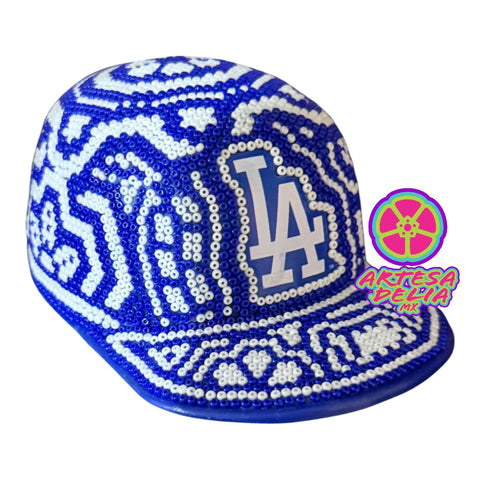 Mini Cascos Los Angeles Dodgers Huichol MLB Preorder