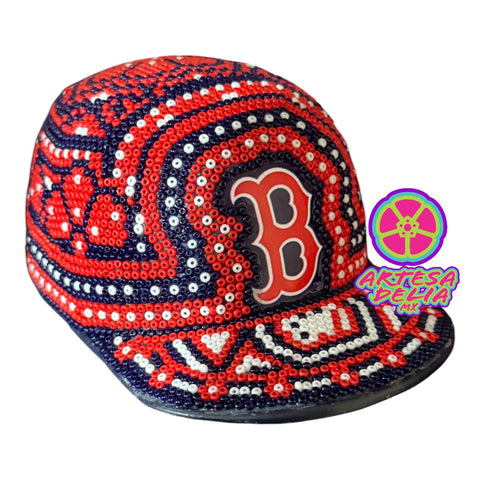 Mini Cascos Boston Red Sox Huichol MLB Preorder