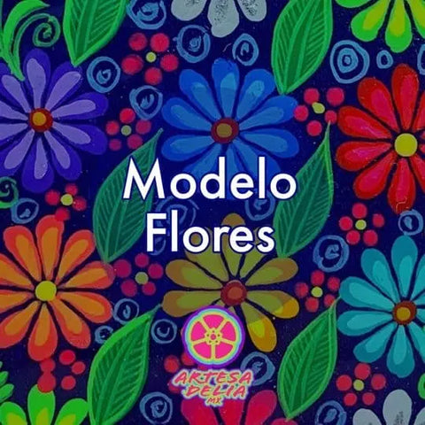 Funda Pintada a Mano iPhone 6 Modelo Flores Artesadelia Mi Mexico