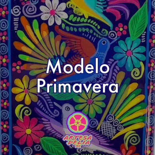Funda Pintada a Mano iPhone 6 Modelo Primavera Artesadelia Mi Mexico