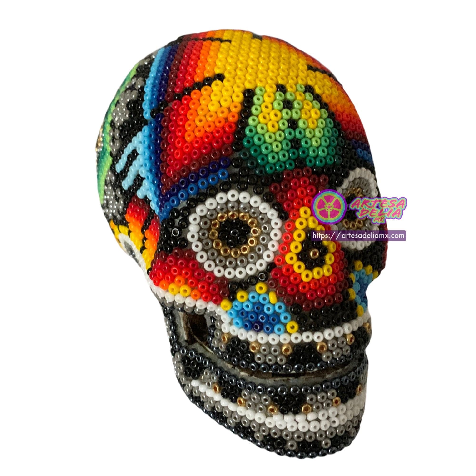Calavera Huichol - Artesadelia