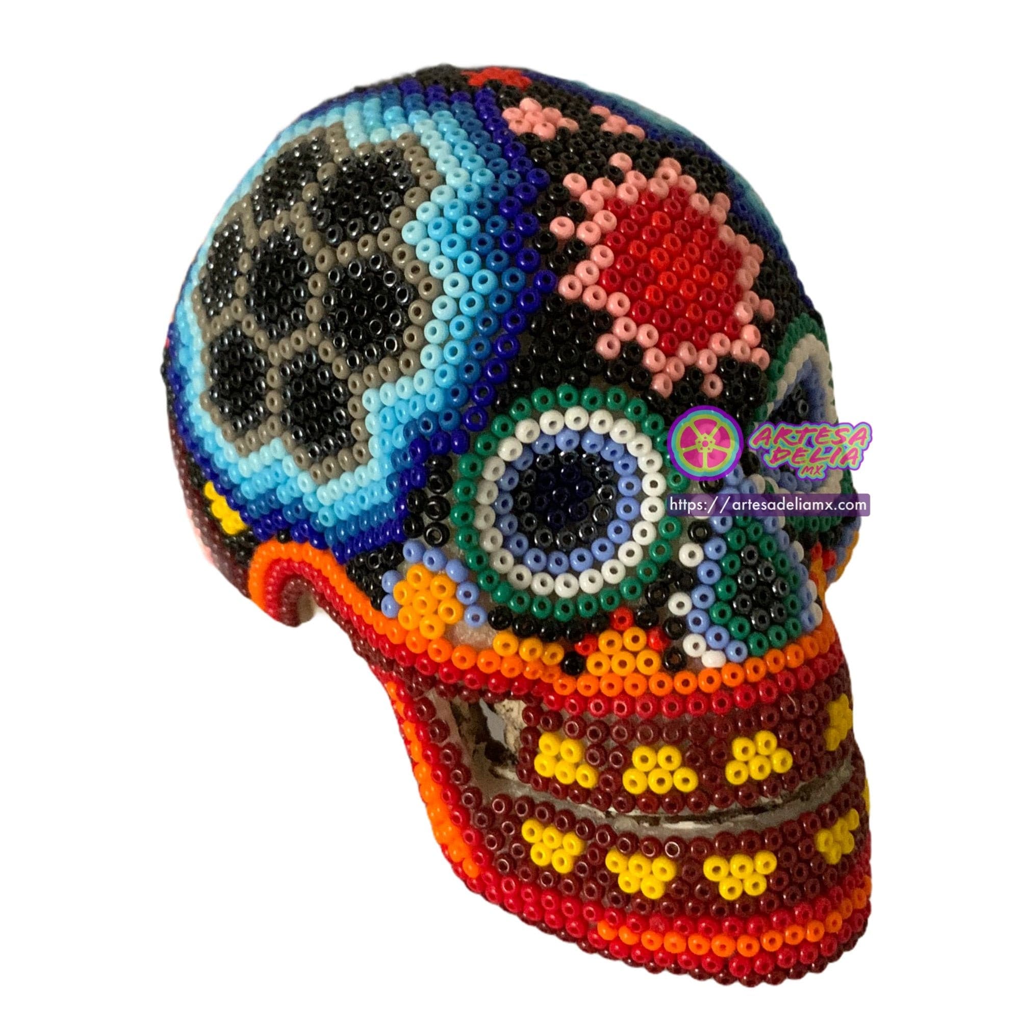 Calavera Huichol - Artesadelia