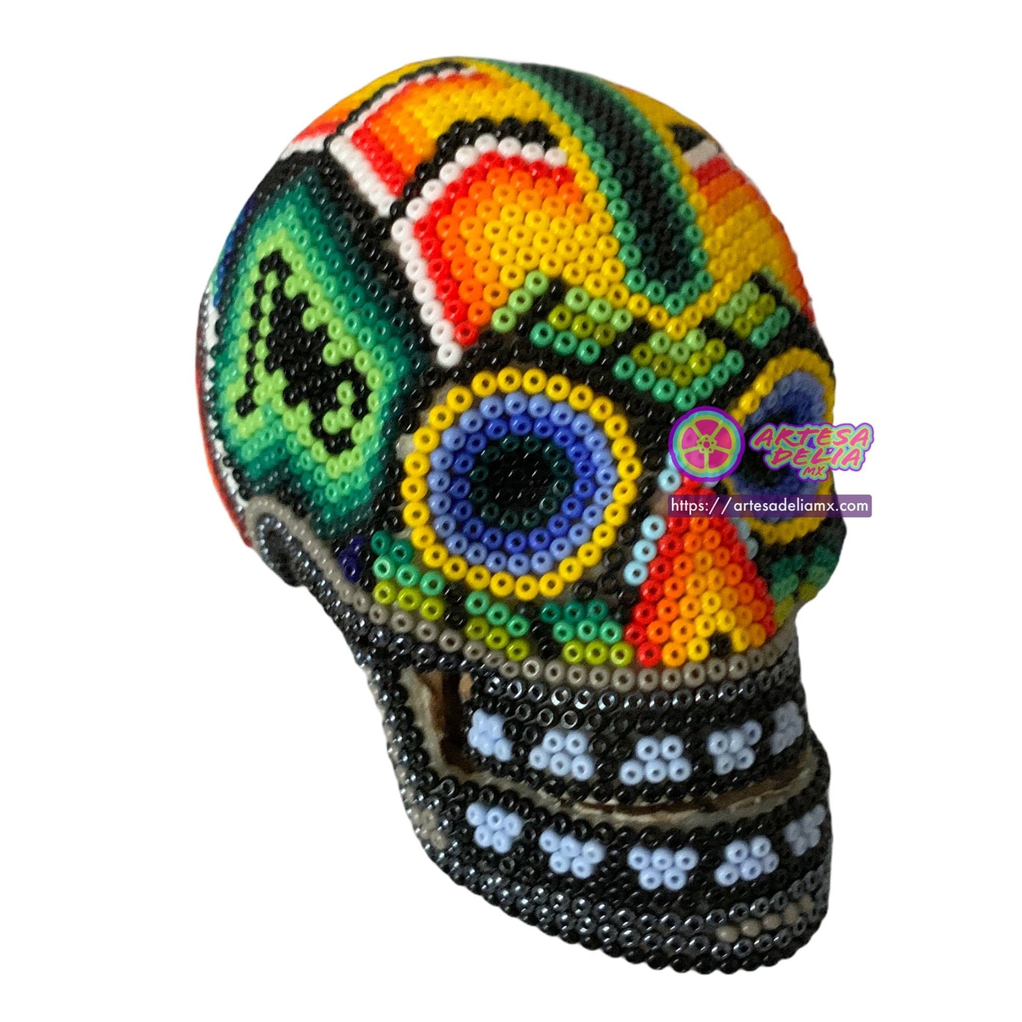 Calavera Huichol - Artesadelia