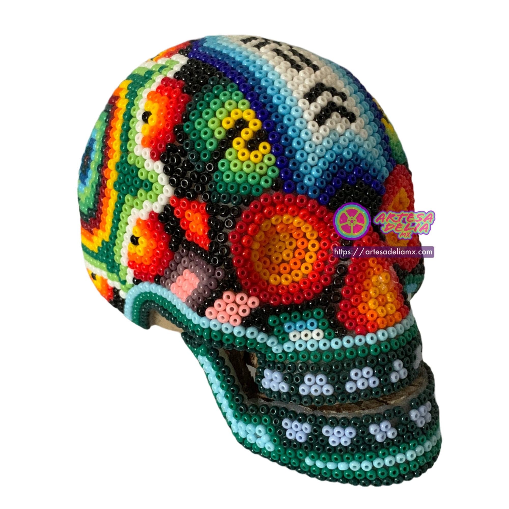 Calavera Huichol - Artesadelia