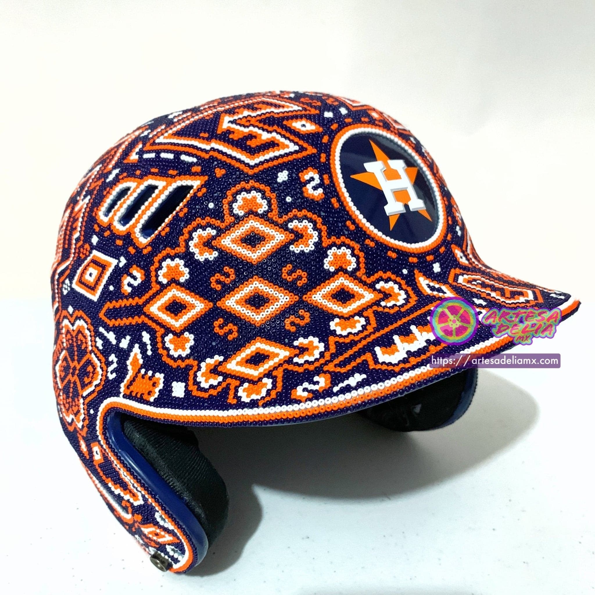 Casco Beisbol Huichol MLB *Sobre Pedido* - Artesadelia