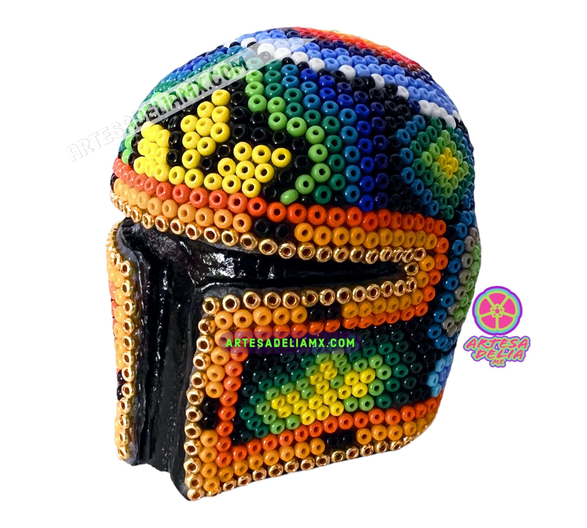 Casco Star Wars Huichol Mandaloriano Pequeño - Artesadelia