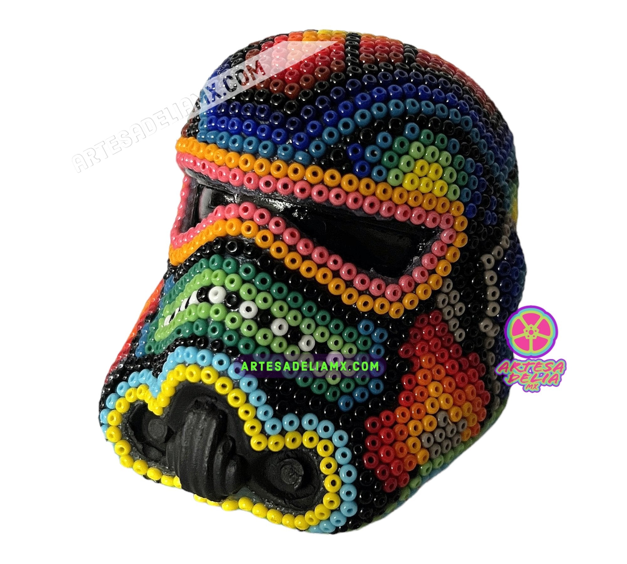 Casco Star Wars Huichol Stormtrooper Pequeño - Artesadelia