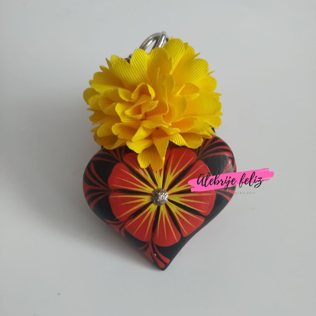 Corazones Artesanales Alebrije feliz - Artesadelia