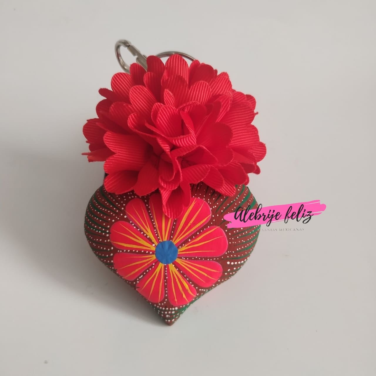 Corazones Artesanales Alebrije feliz - Artesadelia