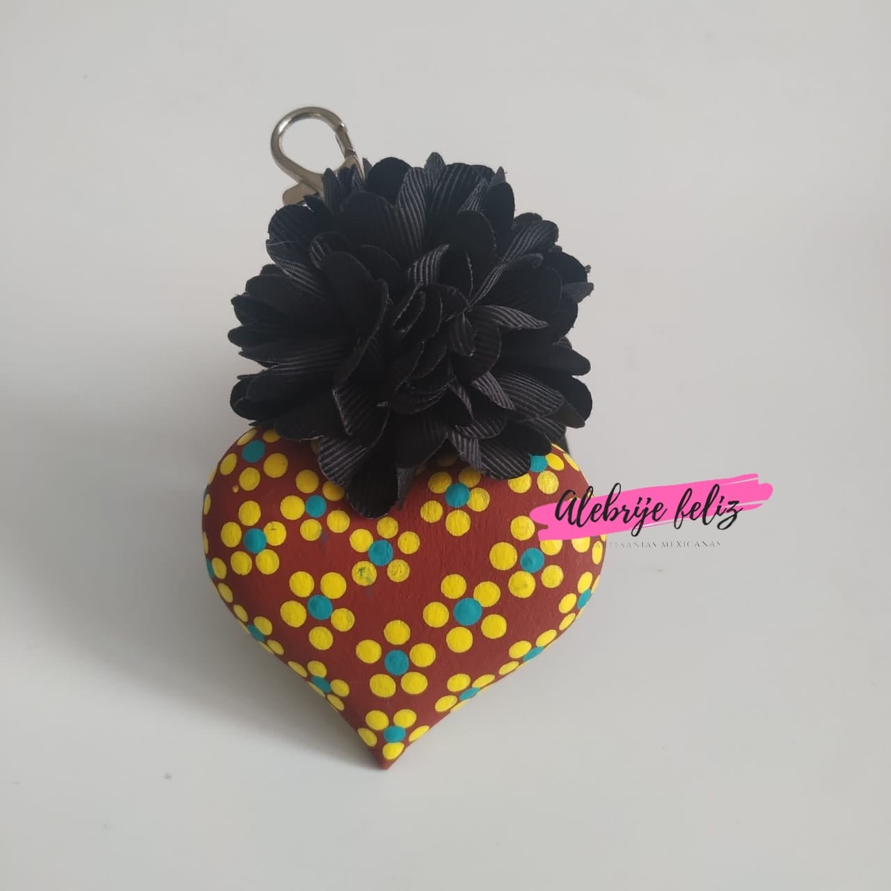 Corazones Artesanales Alebrije feliz - Artesadelia