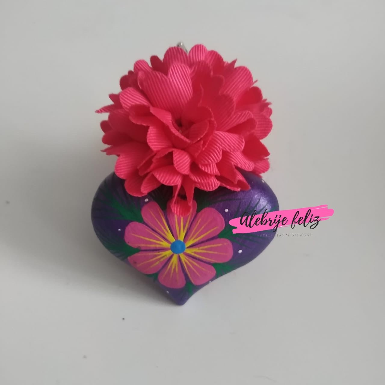 Corazones Artesanales Alebrije feliz - Artesadelia