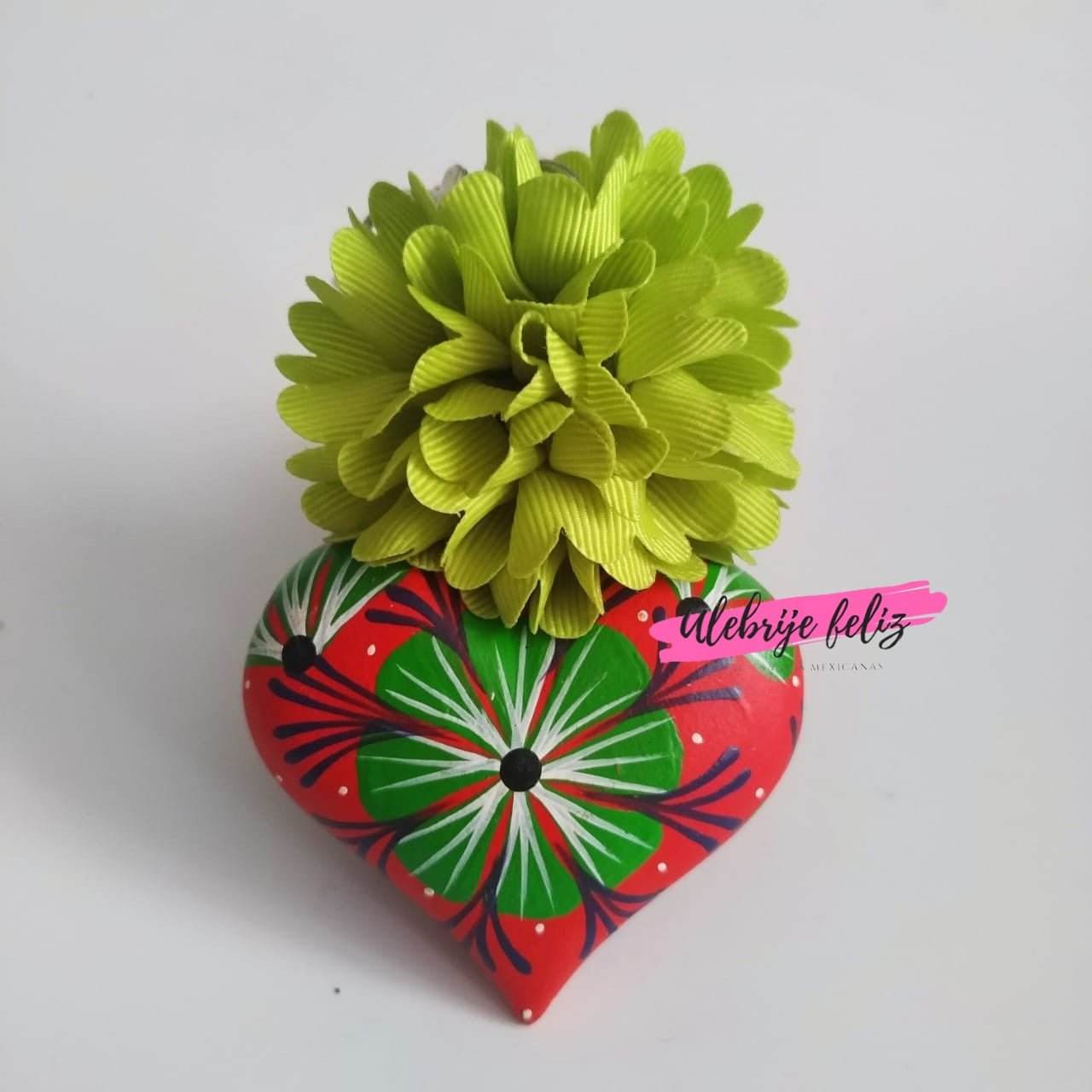 Corazones Artesanales Alebrije feliz - Artesadelia