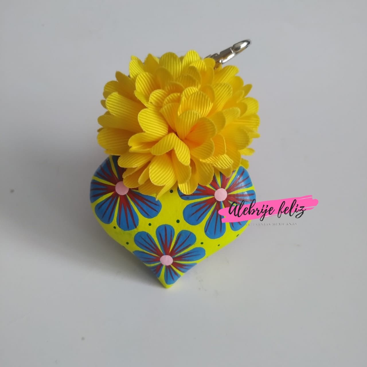 Corazones Artesanales Alebrije feliz - Artesadelia