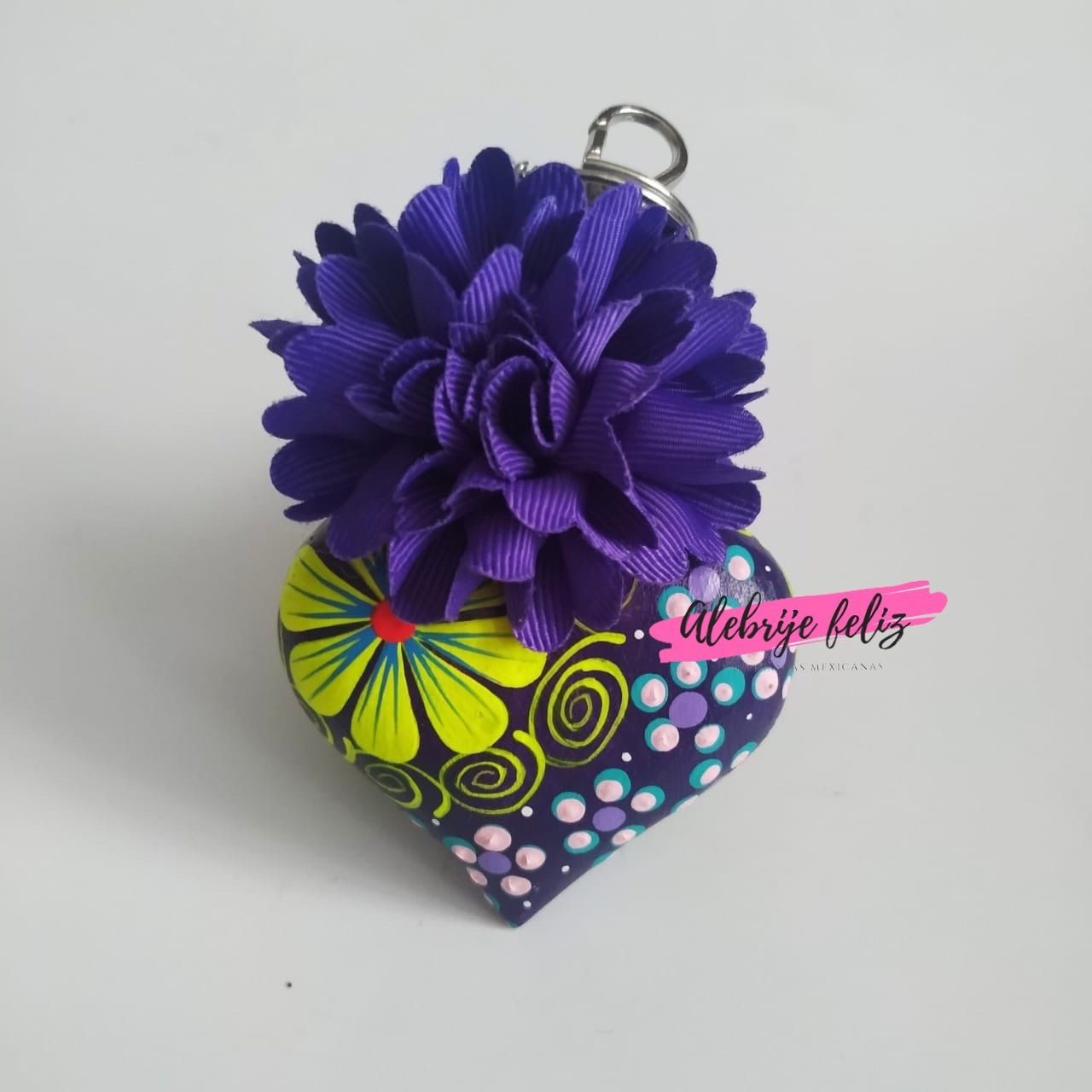 Corazones Artesanales Alebrije feliz - Artesadelia