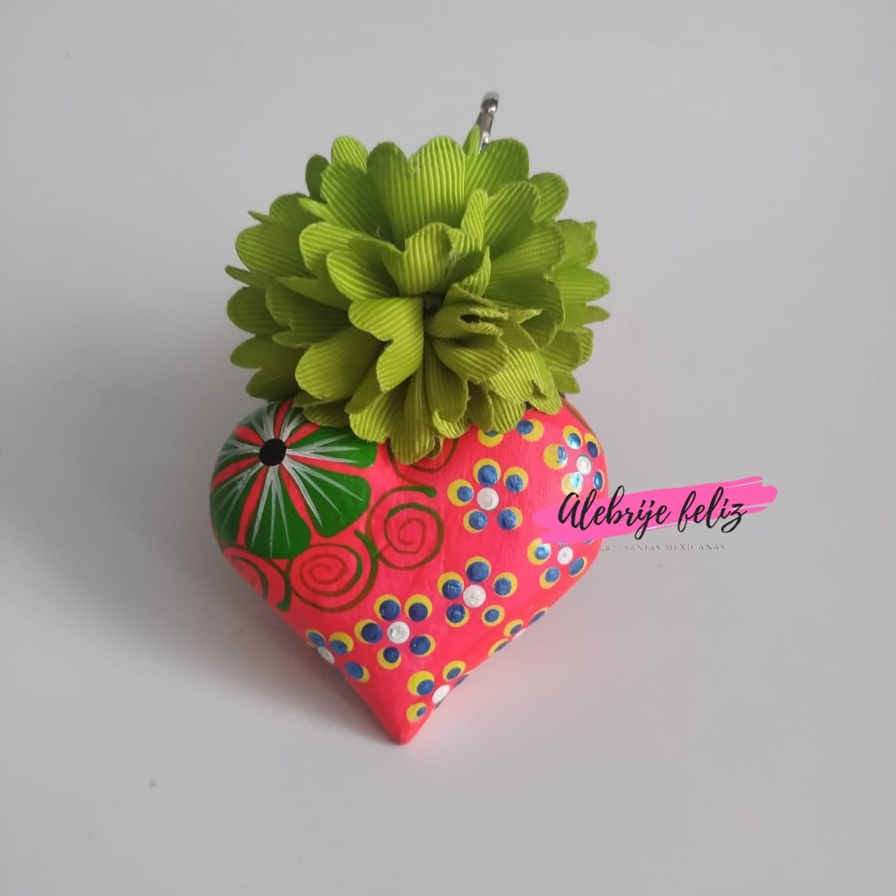 Corazones Artesanales Alebrije feliz - Artesadelia