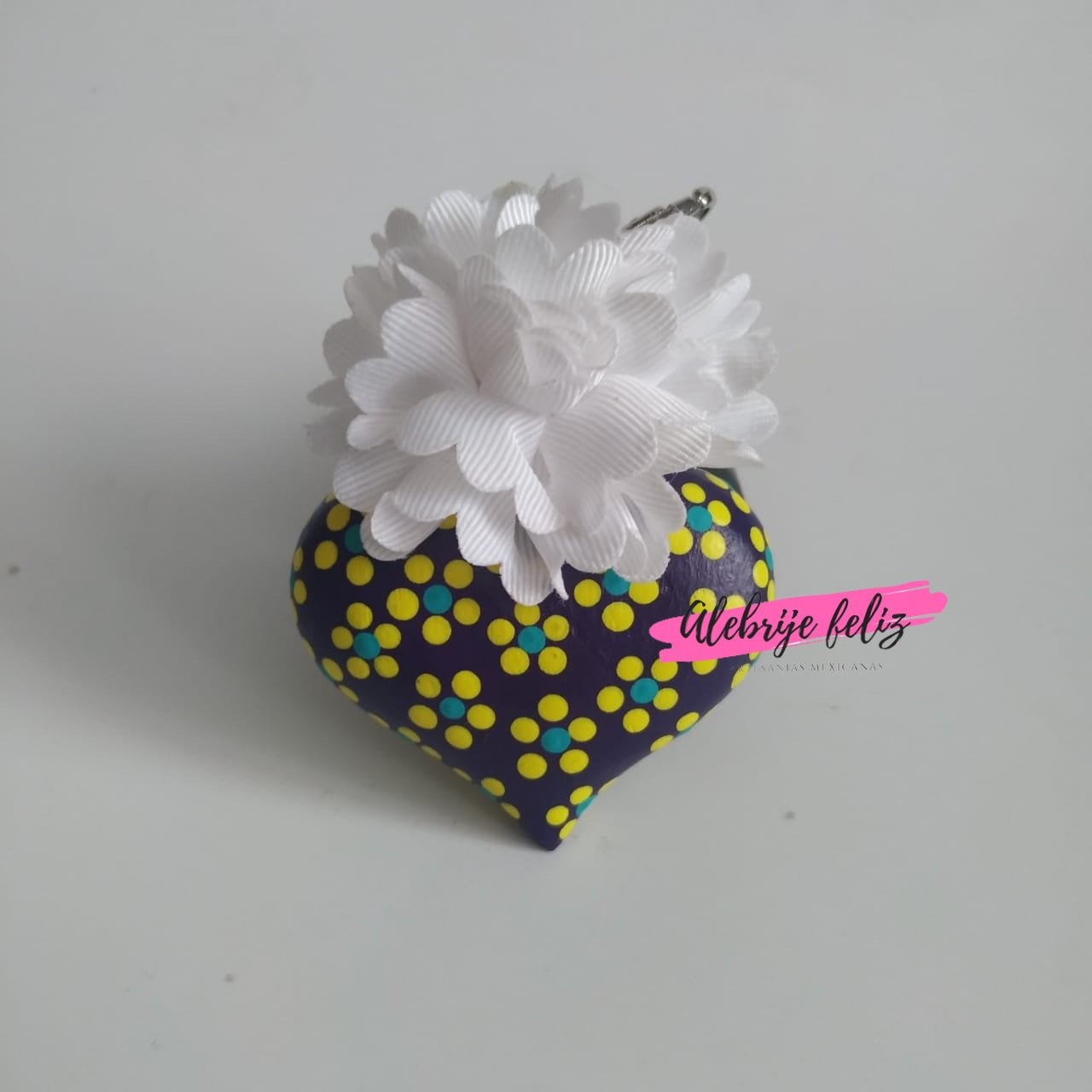 Corazones Artesanales Alebrije feliz - Artesadelia