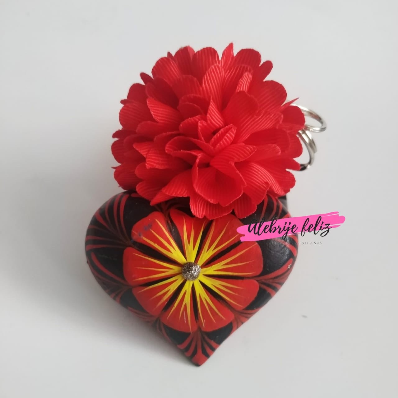 Corazones Artesanales Alebrije feliz - Artesadelia