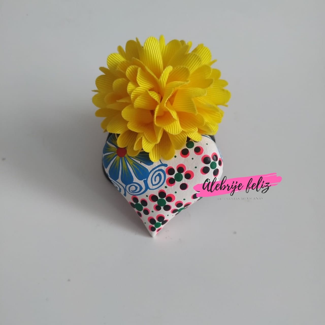 Corazones Artesanales Alebrije feliz - Artesadelia