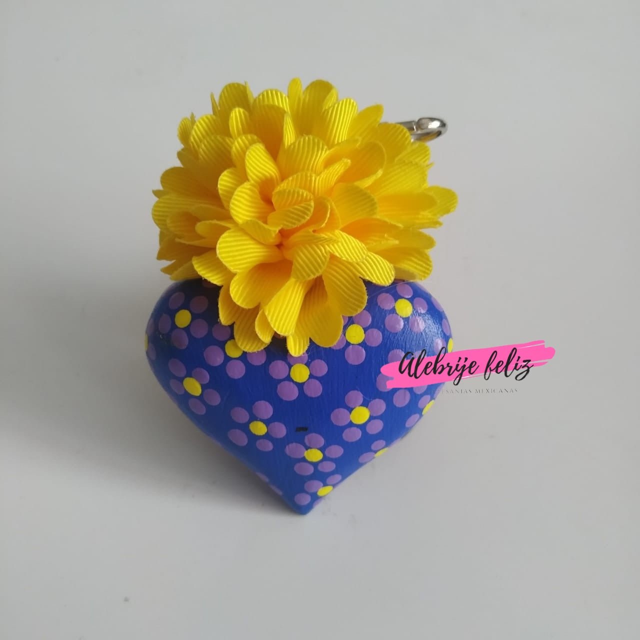 Corazones Artesanales Alebrije feliz - Artesadelia