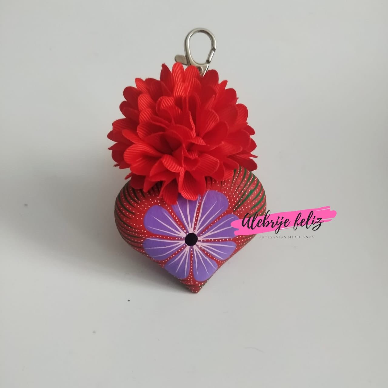 Corazones Artesanales Alebrije feliz - Artesadelia