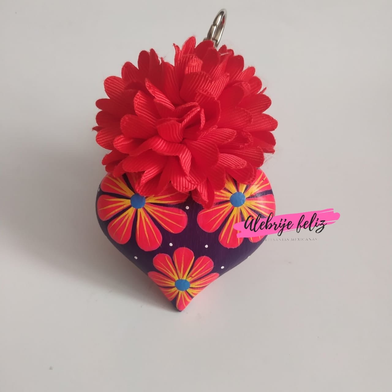 Corazones Artesanales Alebrije feliz - Artesadelia