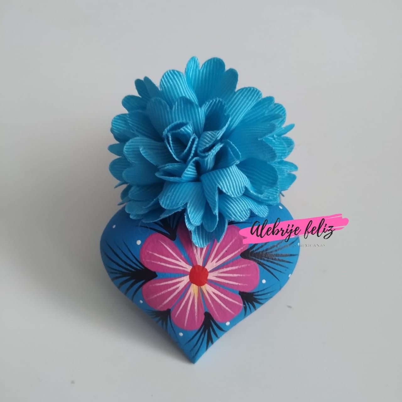 Corazones Artesanales Alebrije feliz - Artesadelia