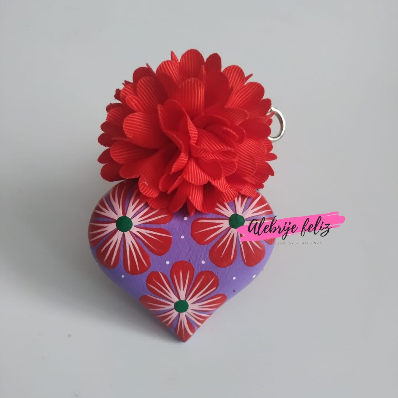 Corazones Artesanales Alebrije feliz - Artesadelia