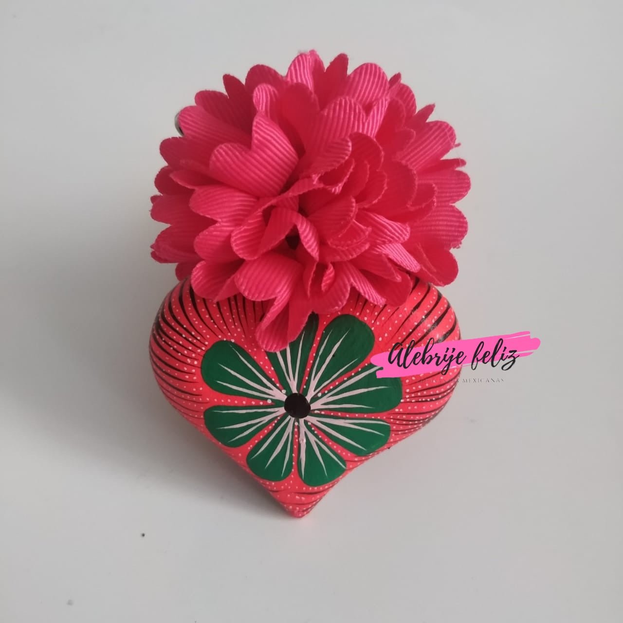 Corazones Artesanales Alebrije feliz - Artesadelia