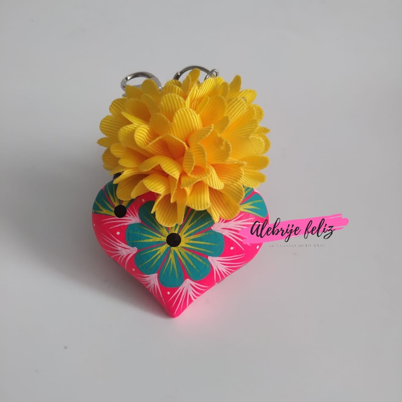 Corazones Artesanales Alebrije feliz - Artesadelia