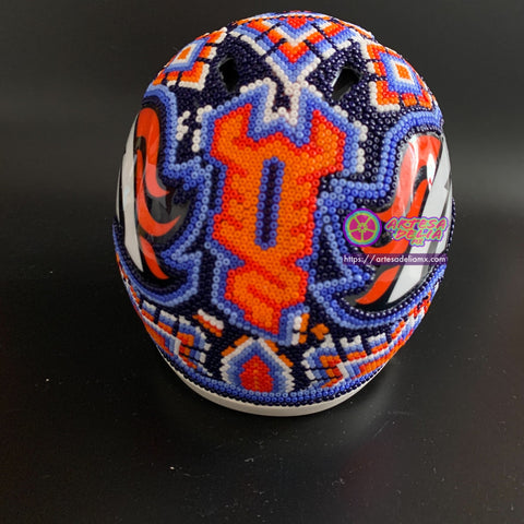 Denver Broncos Casco Huichol Sports 2 - Artesadelia