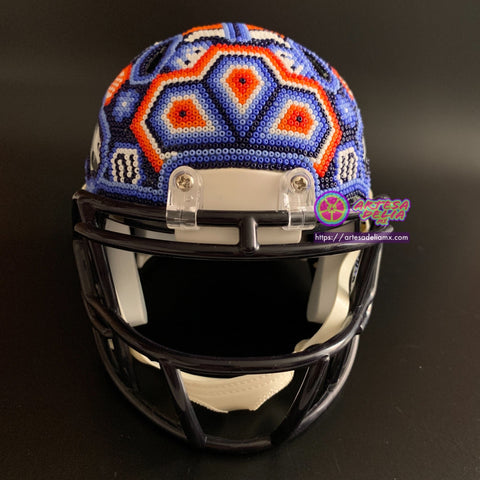 Denver Broncos Casco Huichol Sports - Artesadelia