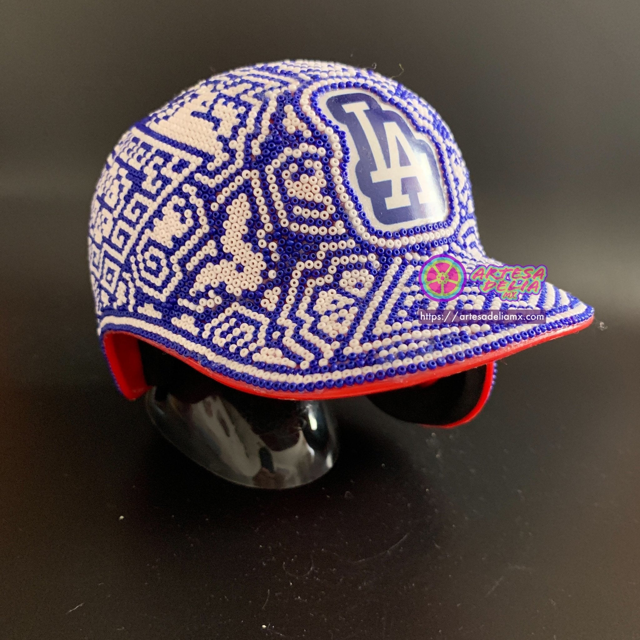 Dodgers Casco Huichol Sports - Artesadelia