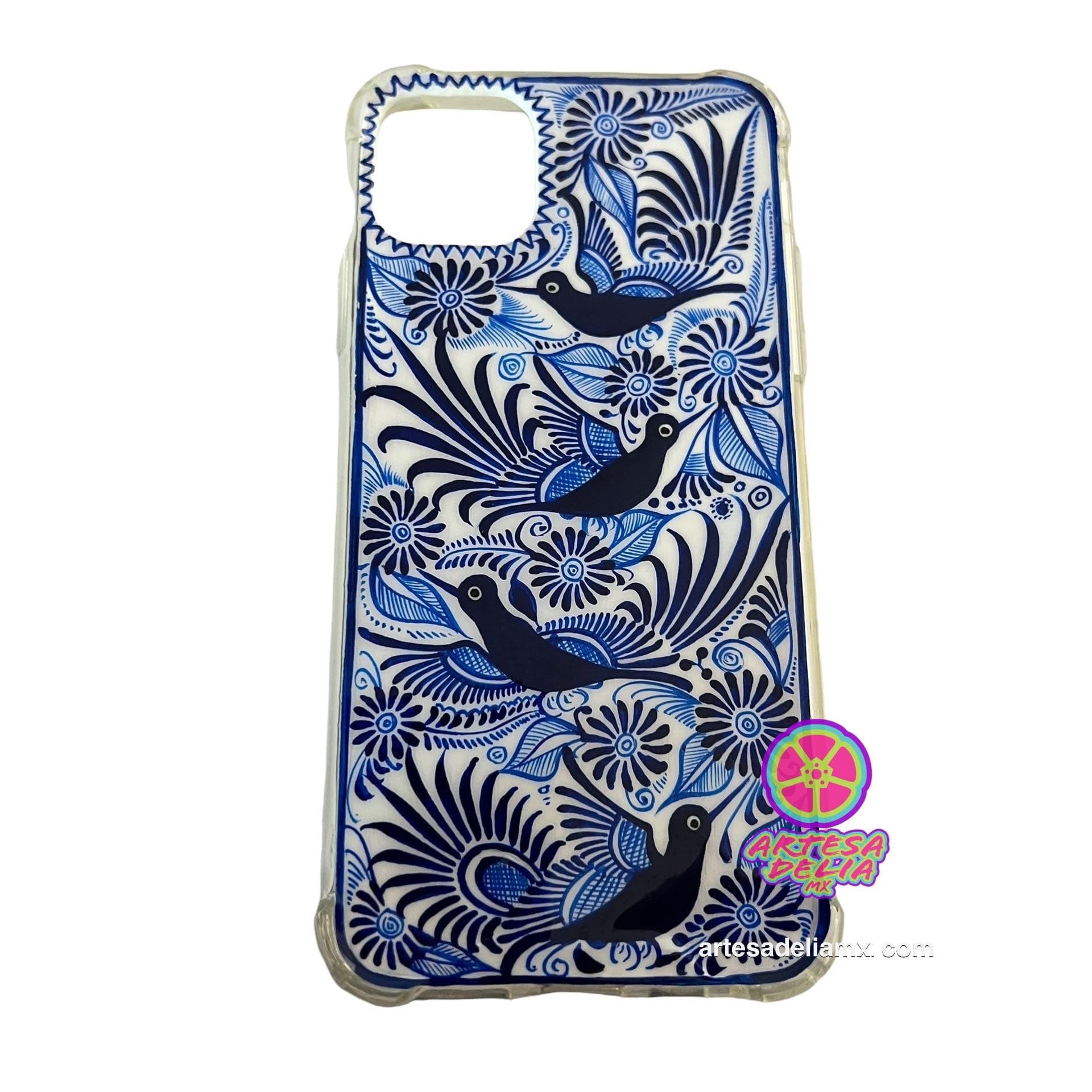 Funda Pintada a Mano iPhone 11 PRO MAX Modelo Cholula - Artesadelia
