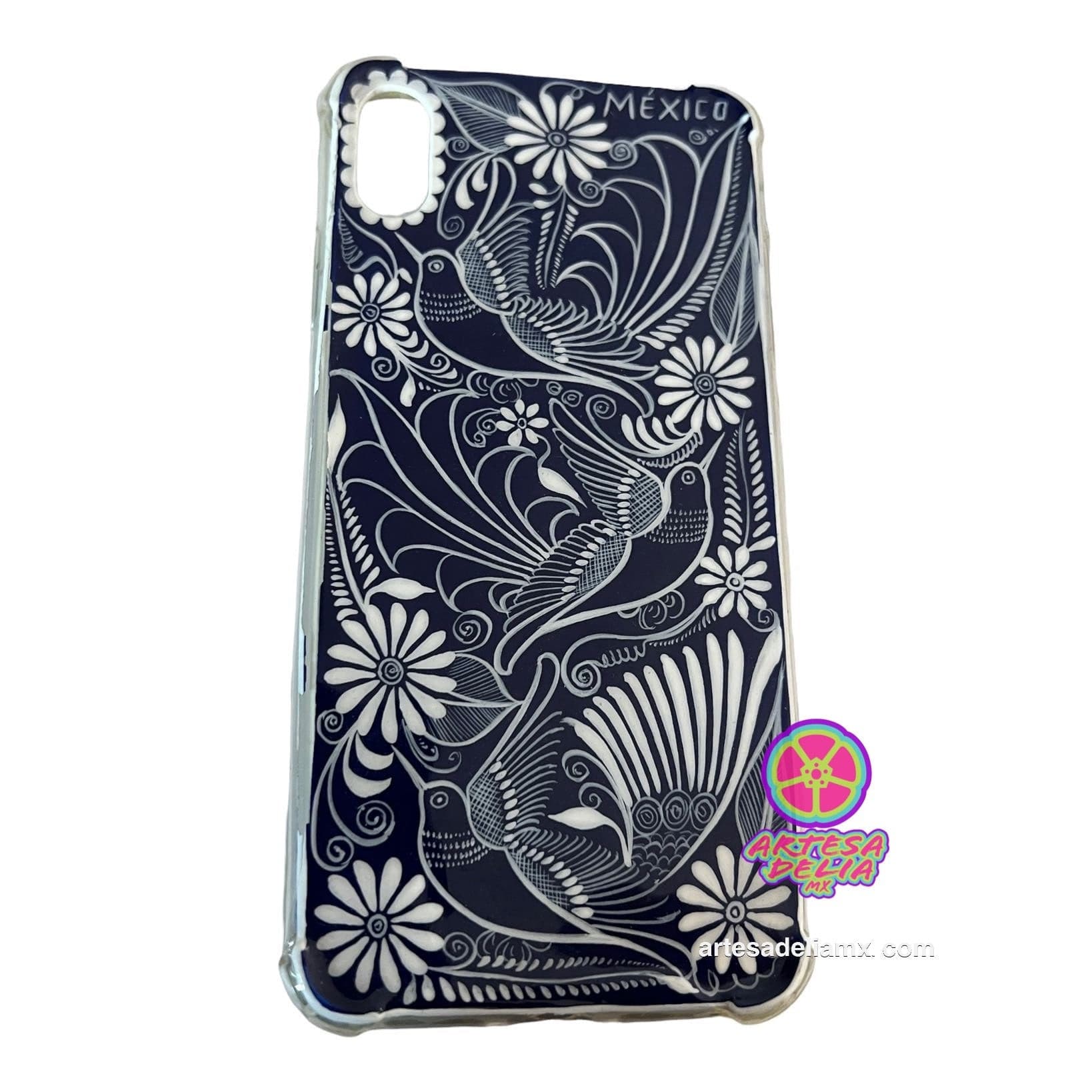 Funda Pintada a Mano iPhone XS MAX Modelo Talavera - Artesadelia