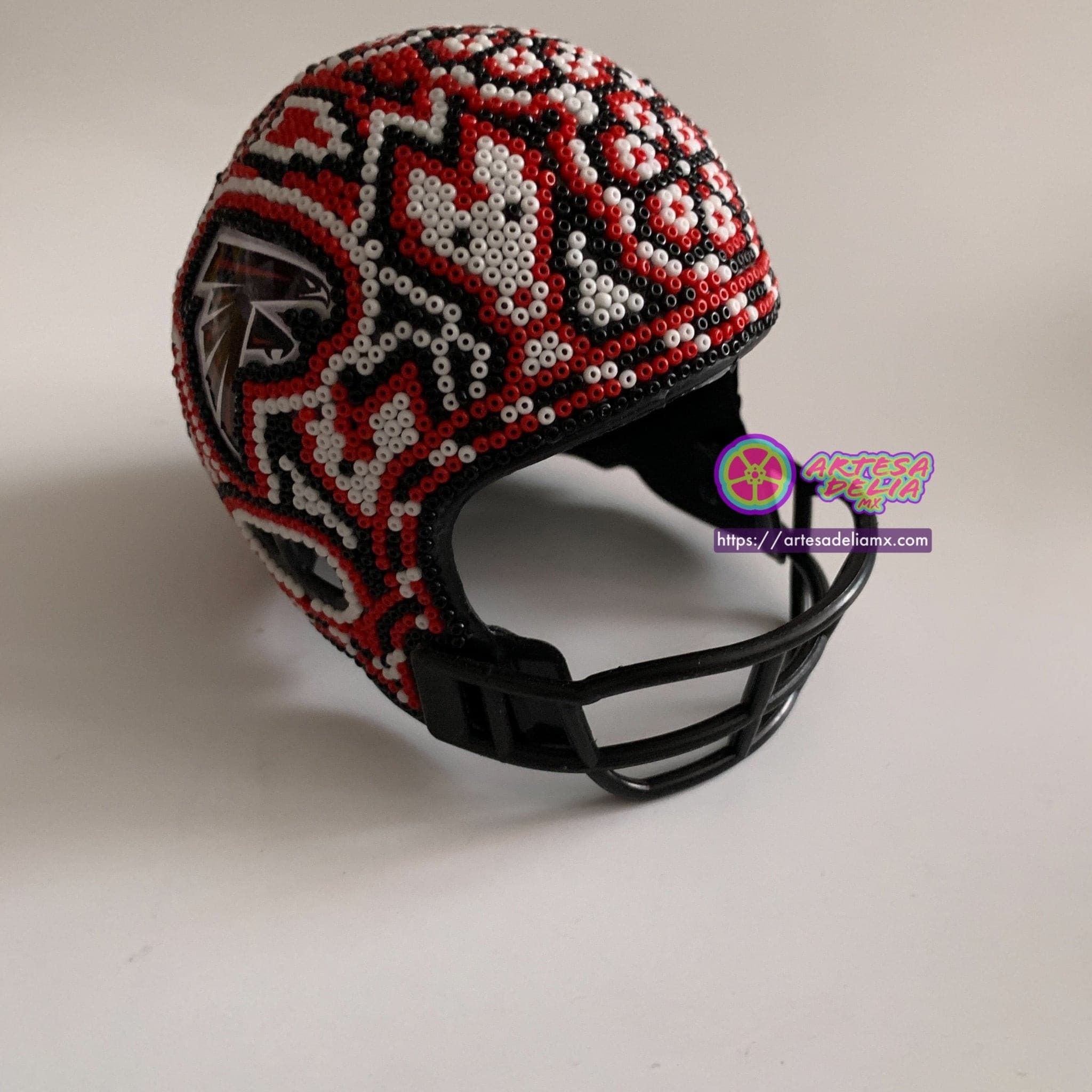 Mini Casco Huichol Sports Halcones Atlanta - Artesadelia