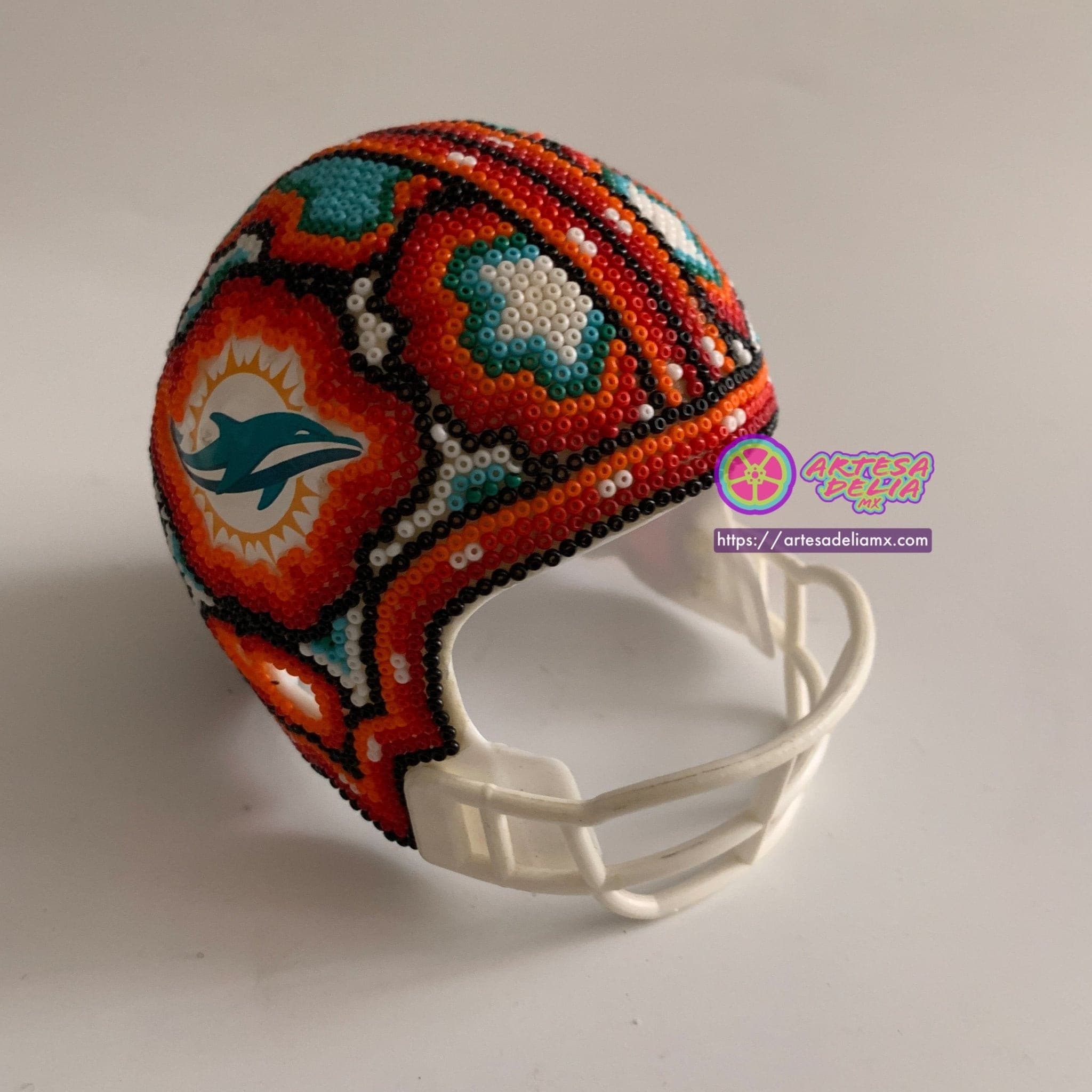 Mini Casco Huichol Sports Miami - Artesadelia