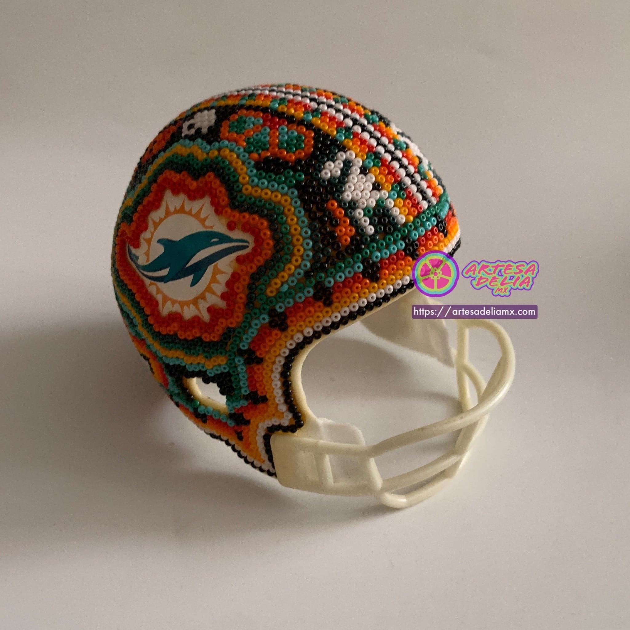 Mini Casco Huichol Sports Miami - Artesadelia