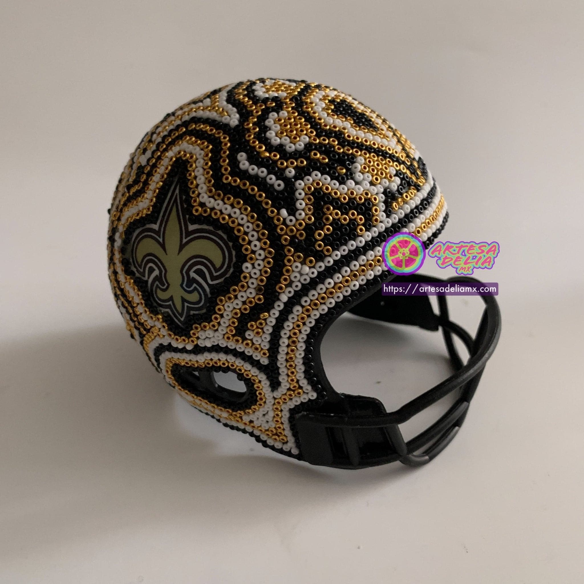 Mini Casco Huichol Sports Saints - Artesadelia