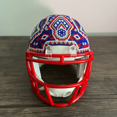 New England Patriots Casco Huichol Sports - Artesadelia