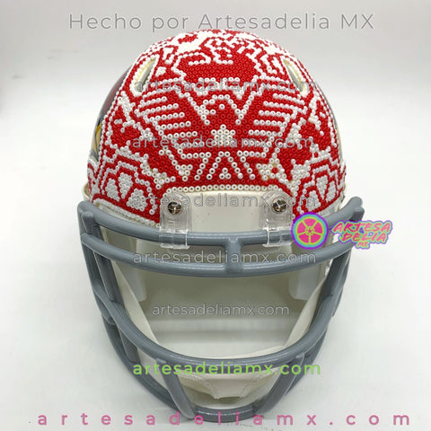 PRE-ORDEN Arizona Cardinals Casco Huichol Sports NFL - Artesadelia