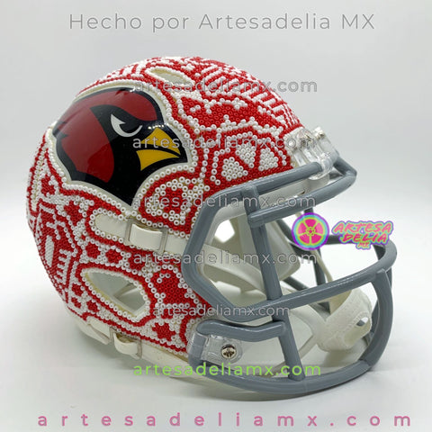PRE-ORDEN Arizona Cardinals Casco Huichol Sports NFL - Artesadelia