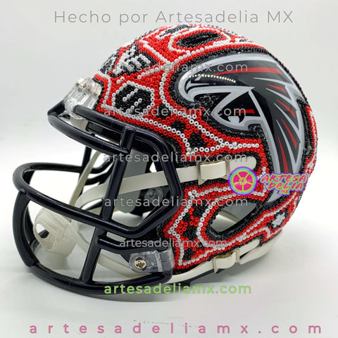 PRE-ORDEN Atlanta Falcons Casco Huichol Sports NFL - Artesadelia