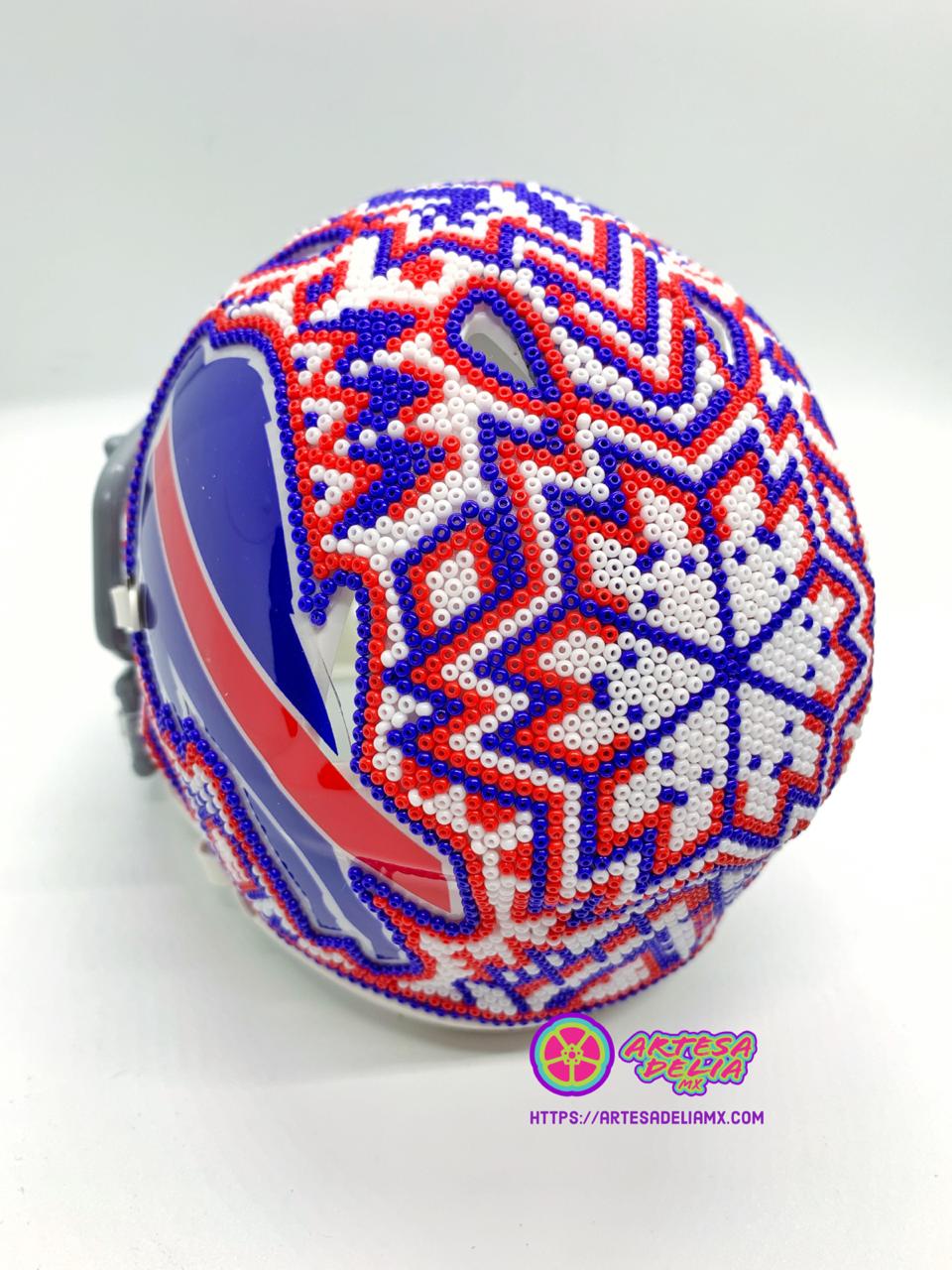 PRE-ORDEN Buffalo Bills Casco Huichol Sports NFL - Artesadelia