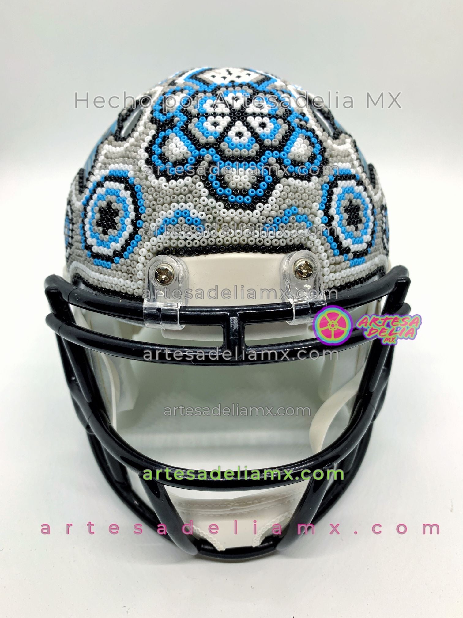 PRE-ORDEN Carolina Panthers Casco Huichol Sports NFL - Artesadelia