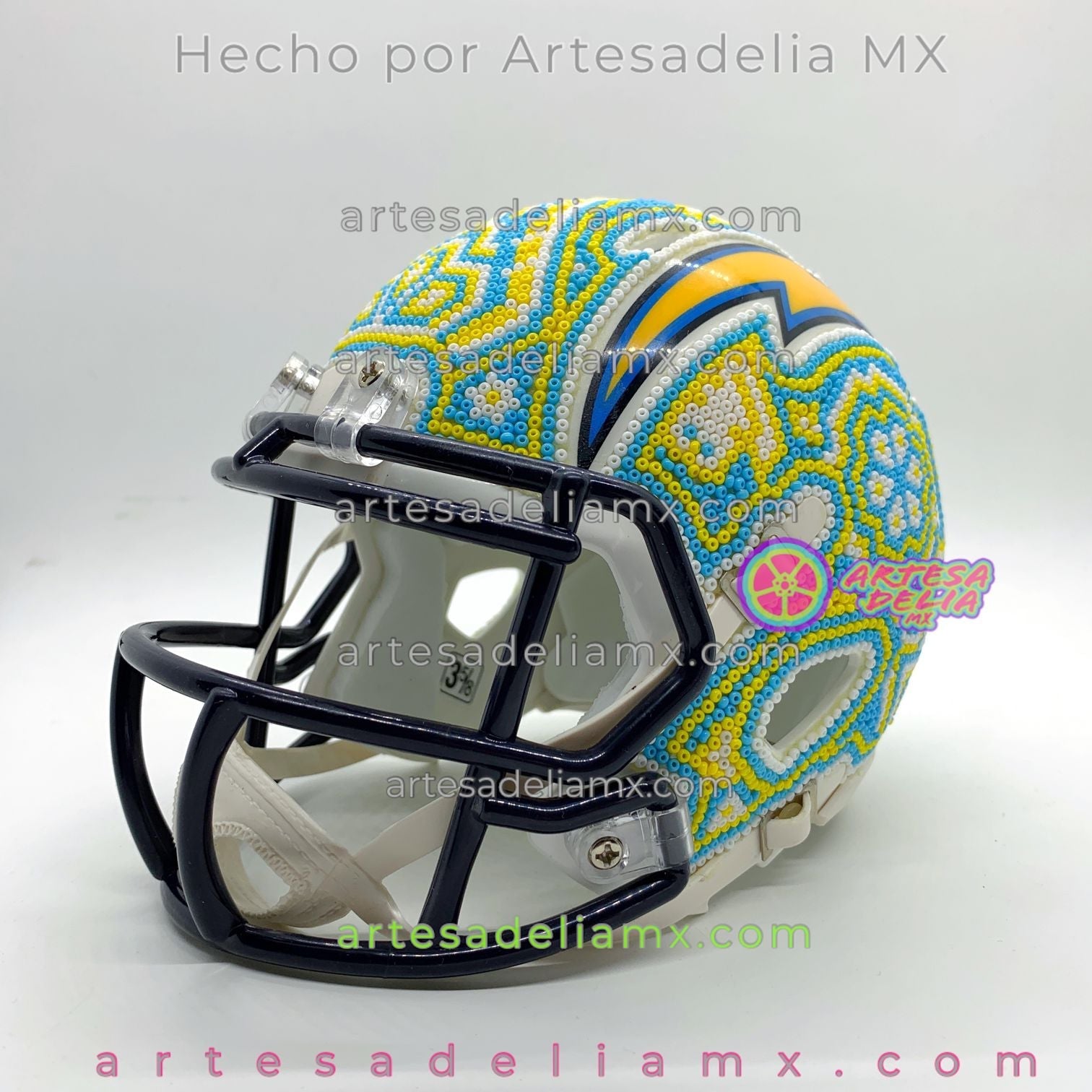 PRE-ORDEN Chargers Cargadores Casco Huichol Sports NFL - Artesadelia