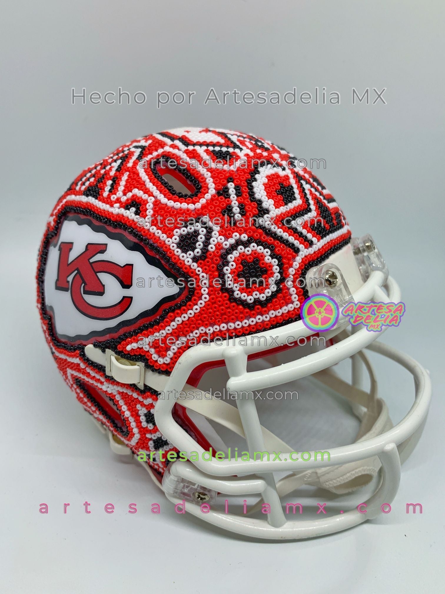 PRE-ORDEN Kansas City Chiefs Casco Huichol Sports NFL - Artesadelia