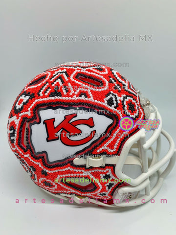 PRE-ORDEN Kansas City Chiefs Casco Huichol Sports NFL - Artesadelia
