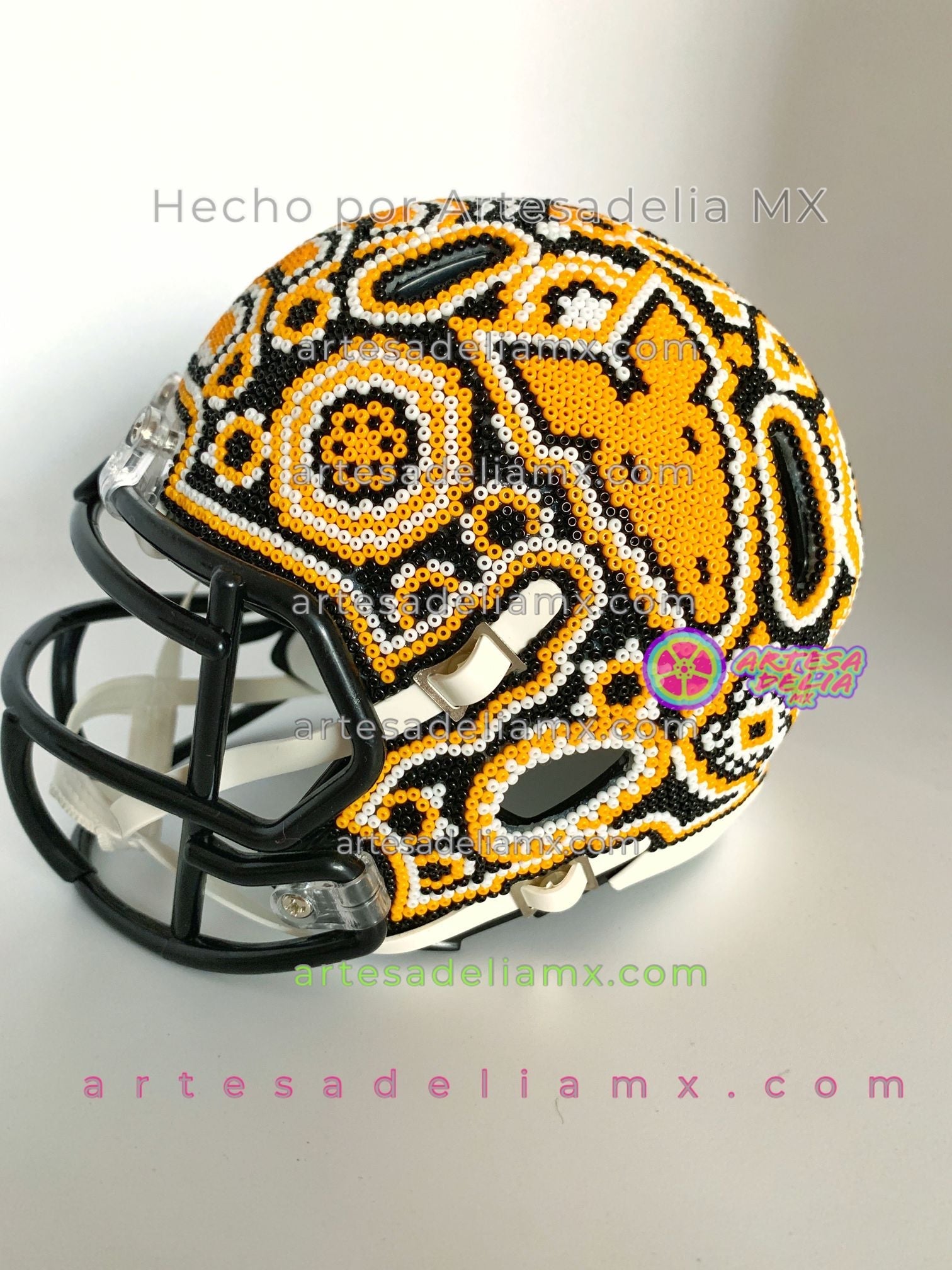 PRE-ORDEN Steelers Acereros Casco Huichol Sports NFL - Artesadelia